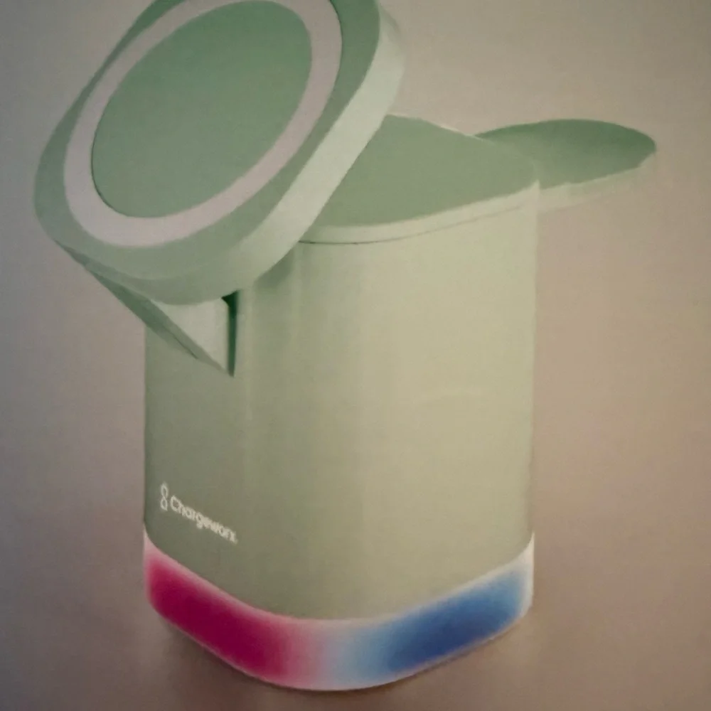 NWB Chargeworx 3-in-1 wireless charging stand with LED lighting